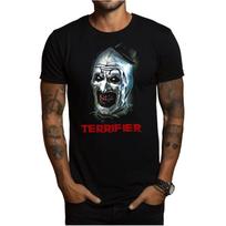 Terrifier  Horror Men's and Women's T-shirts Black S-3XL  Free Shipping! S