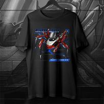 Black men's and women's T-shirt Can-Am Spyder RS L