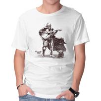 Unisex Crew Neck T-Shirt The Mandolinian Graphic Short Sleeve Casual Tee M