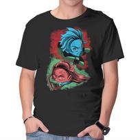 Unisex Crew Neck T-Shirt The Demon And The Slayer Graphic Short Sleeve Casual Tee XXXXL