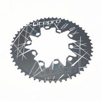 Double BCD 110/130MM Chain Ring Folding Bike 54/56/58T Crankset Doval Driveline Bicycle Chainwheel Aluminum alloy