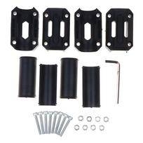 2Pcs Durable Engine Bumper Guard Blocks Decorative Protection Blocks Fit 22/25/28mm Car Off-Road Modification Accessories juoda