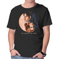 Unisex Crew Neck T-Shirt The Truth Graphic Short Sleeve Casual Tee XS