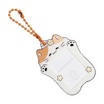 Photocard Holder Keychain Protector Student Card Protective Sleeve Photo Pendant B