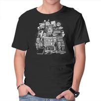 Unisex Crew Neck T-Shirt Things from the Zone Graphic Short Sleeve Casual Tee XXL