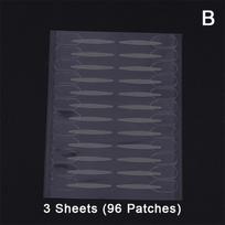 96/160/320 Patches Double Eyelid Stickers With Handle Auxiliary Positioning Natural Invisible Long-Lasting Shaping Big Eyes B3