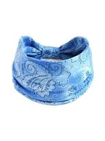 Cross Yoga Sports Headband Wide Bandana Elastic Sweat Absorbing Running Hairband for Fitness Outdoor Activities and Daily Use One Size