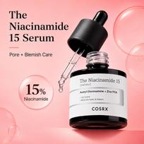 COSRX The Niacinamide 15 Serum, 20ml, Total Acne & Sebum Control Care, Single Item, From Korea