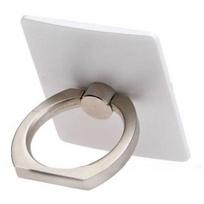 Bague Support - APPLE - IPHONE SE - Universel - 360° Rotatif - Plastique Blanc balta