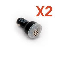 Double Chargeur Allume-Cigare Pour Smartphone ou Tablette IPhone IPad Samsung HTC etc