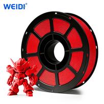 WEIDI 3D Printer Filament PETG Red Basic High-speed Printing Material 1.75 mm Diameter 1 kg with Neat Lines 230-255 PETG&3D Printing Filaments&PETG raudona