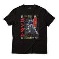 Mobile Suit Gundam RX-78-2 White Devil Anime Graphic T-Shirt - Unisex L