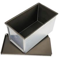 Bread Loaf Pan with Non-Stick Aluminum Alloy Build and Bottom Air Holes for Consistent Baking of Toast Cakes and More