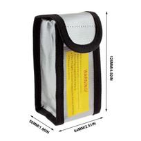 Battery Safety Storage Bag Fireproof Explosionproof Guard Portable Protective Case For Transport & Charging, Li-ion Batteries