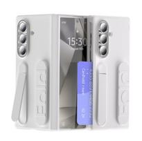 case for Samsung Z TriFold FOLD 7 6 5 4 Wristband card insertion hinge shell membrane integrated protective case Shock Proof Samsung Galaxy Z TriFold balta