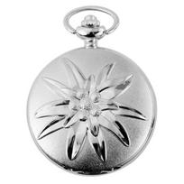Excellanc Men's Silver Metal Pocket Watch modern charm