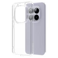 LR Toc For Xiaomi Poco M8 Pro / M8 5G Crystal Clear Case Soft TPU + Acrylic Back Panel Ultra-thin Back Cover Protection Case Poco M8 gryna