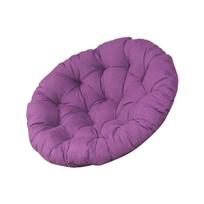 Papasan Chair Cushion Egg Chair Cushion Garden Chair Mat Washable Thick Round 15.7inch for Rocking Chair Seats Sturdy violetinė