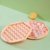 37 Ice Boll Hockey PE Mold Frozen Whiskey Ball Popsicle Ice Cube Tray Box Lollipop Making Gifts Kitchen Tools Accessories rožinė
