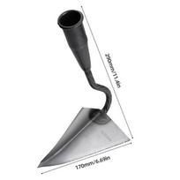 Plowing Hoe Triangle Agricultural Land Turning Loose Soil Hoe Hand Plow/Manual Plough Rake Hoe for Household Vegetable Planting