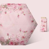 Folding Mini Sun Umbrella Ultra Light Capsule Umbrella Sunshade Pocket Rain Umbrella  Summer Style 1