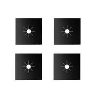 4PCS Oil-resistant Gas Stove Pad Heat Resistant Kitchen Stove Liner Covers  Kitchen Countertop juoda