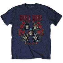 Guns N Roses Unisex Tshirt Skulls Wreath (Xxlarge) S