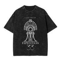 Clair Obscur Expedition 33 Esquie  T Shirt Funny Fashion TShirts Short Sleeve Tshirt Summer Cotton ONeck Big Size Top Tees S