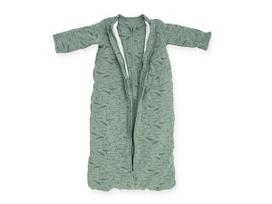 Jollein kūdikio miegmaišis 4-sezonai Whales Ash Green 110cm.