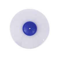 Plastic Mixing Bowl Splatter Guard for Baking, Egg Beating, Flour and Cream Protector one size mėlyna