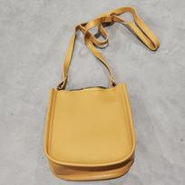 White Shoulder Bag Pu Leather Crossbody Bag Cute Small Square Bag  Girls geltona