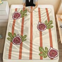 1PC Noahs Ark Journey Pattern Flannel Blanket Suitable For All Seasons for Home Decor Warmth and Comfort Ideal Gift Birthday Present 80cm x 120cm