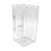 Escapeproof Pet Reptiles Terrarium Ventilation Jumping Spiders Observation Tanks With Top Access Feeding Port for Home Use 1