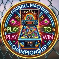 D Flat pc Vintage Arcade Pinball Machine Metal Sign  Retro Neon Gameplay Decoration with PLAY to WIN Text  Heavy 20x20cm(8x8inch)