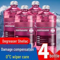 Universal Winter Windshield Washer Fluid: Antifreeze, Stain and Insect Glue Remover, All-Season Oil Film Cleaner.