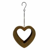 Iron Hanging Flower Pot Heart Shape Plant Hanging Basket Decorative Plant Container  Gift Heart