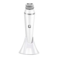 Silicone Face Cleansing Device USB Recharge Face Scrubber  Skin Care balta