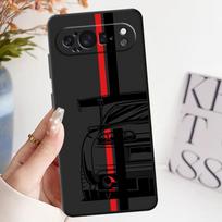 Case for Google Pixel 10 9 Pro XL 6 7 8 Pro 8a 7a 9a 6a Black Soft Shell Dream Car JDM Cool Google Pixel 9