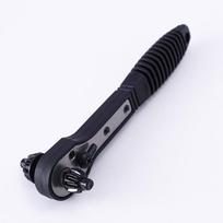 2-in-1 Drill Chuck Key Wrench Black Quick Ratchet Wrench Dual End Wrench Key Chuck 2-in-1 drill chuck key wrench