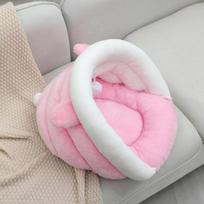 Available Pet Cat Kennels Kennels Cat Beds Cat Houses Cat Villas Semi-enclosed Pet Kennels for All Seasons Removable and Washable In Autumn and Winter S size earless model
