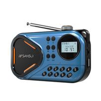 FM radijas nešiojamas daugiafunkcis kortelių garso mažas belaidis Bluetooth radijo garsiakalbiai MP3 Walkman muzikos grotuvas violetinė