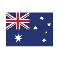 Spausdinamas poliesteris Australijos vėliava 150cm x mėlyna/raudona
