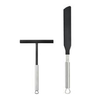 Versatile Crepes Maker and Spatula Set Stainless Steel Crepes Distributor 1