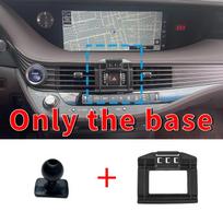 for Lexus LS LS350 LS500h UCF50 2017 2018   2011   2024 Stand Auto GPS Bracket Navigation Car Phone Holder Only Base