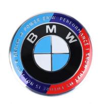 82mm 2-pin /3-pin 50th Anniversary Logo For BMW X1 X3 X5 X7 F30 F20 F10 E28 E36 E46 E53 E90 E93 E87 Engine Cover Logo Trunk Logo 82mm-3pins