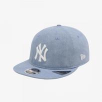New Era New York Yankees Denim Basic Retro Crown Strapback Light Blue 15131622 BRIGHT BLUE/ML