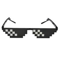 Pixelated Mosaic Glasses New Mosaic Glasses Double Cool Funny party glasses Pixel party glasses Party Photo Prop Glasses