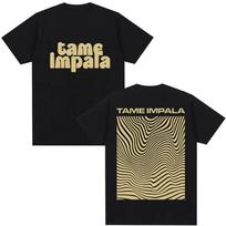 Rock Band Tame Impala Album T-shirt Men's Women Pop Music Harajuku Vintage T-shirts Oversized Fashion Cotton T Shirts Streetw... S įvairiaspalvis