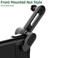 17mm Ball Head Car Display Screen Phone Holder Base Adjustable Fixed Mobile Phone Holder Base for Tesla Model 3/Y/S/X