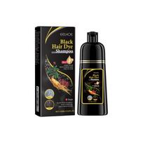 EELHOE Juodų plaukų dažymo šampūnas 3 viename Tamsinantis Giliai maitinantis Juodų plaukų dažymo šampūnas Natūralus Organinis Žolinis Black 100ml Boxed